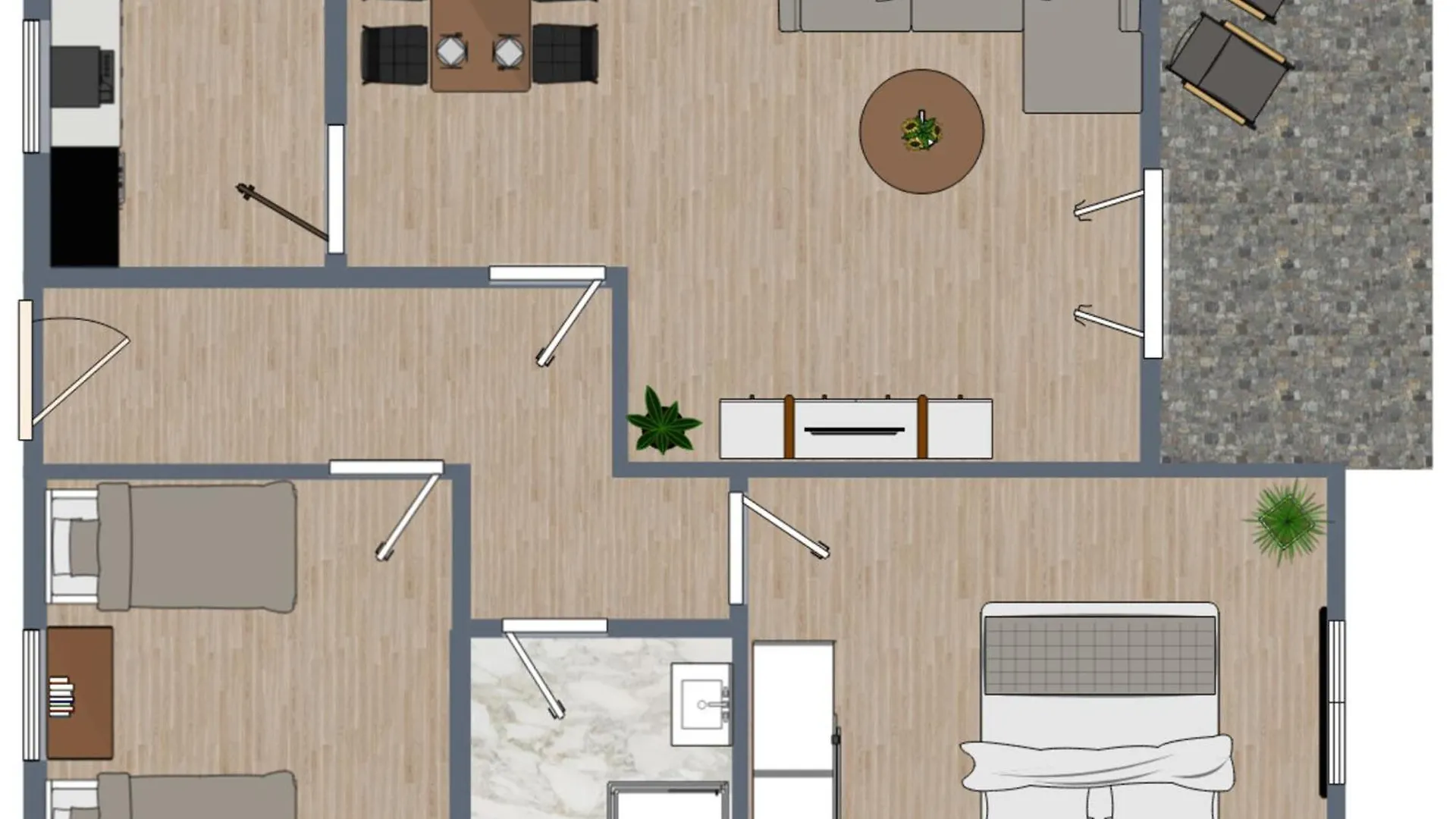 Ferienhaus Nr 124, Kategorie Economy, Feriendorf Hochbergle, Allgaeu Karlsebene Casa vacanze